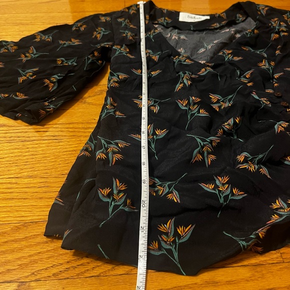 Ba&sh Ferdy top, noir, xs / us 4 - Picture 12 of 16